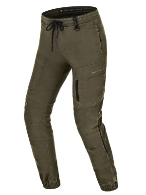 Spodnie motocyklowe damskie tekstylne Shima Joggsy zielone + Gratisy