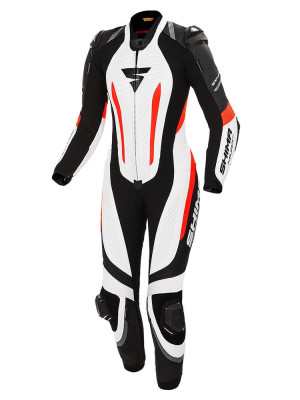 Kombinezon motocyklowy jednoczęściowy damski Shima Miura RS biały + Gratisy
