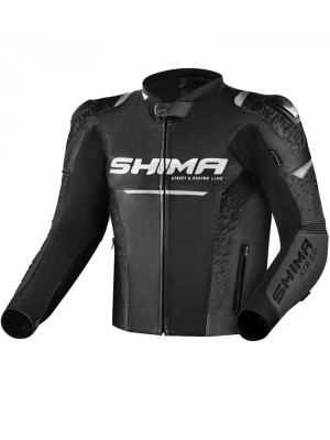 Kurtka motocyklowa Shima STR 2.0 czarna + Gratisy