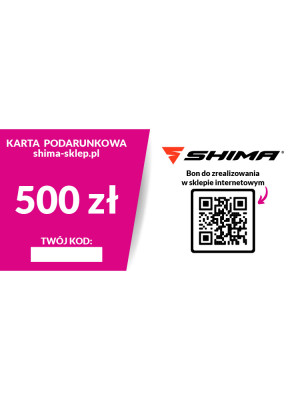 Karta podarunkowa o wartości 500,- PLN
