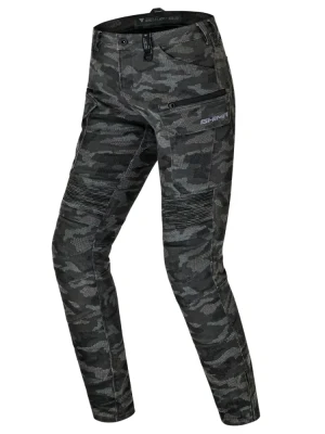 Jeansy motocyklowe damskie Shima Giro 3.0 camo + Gratisy