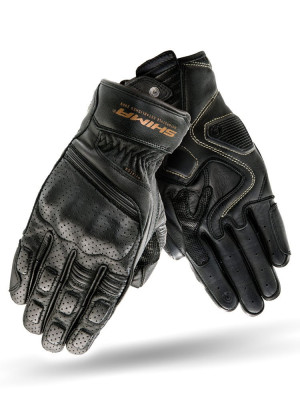 Rękawice motocyklowe Shima Aviator czarne + Gratisy