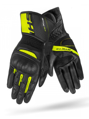 Rękawice motocyklowe Shima STX 2.0 czarno-fluo + Gratisy