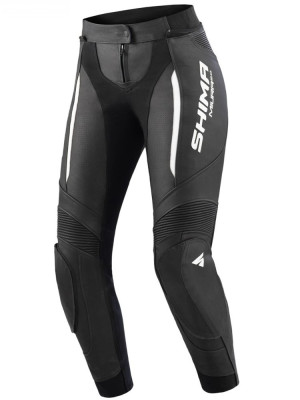 Spodnie motocyklowe damskie Shima Miura 2.0 czarno-białe + Gratisy