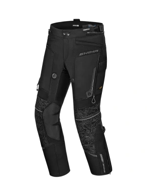 Spodnie motocyklowe tekstylne Shima Tracker czarne + Gratisy