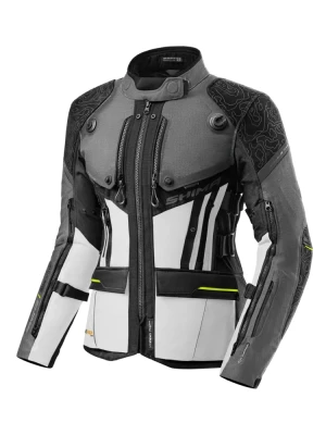 Kurtka motocyklowa damska tekstylna Shima Tracker szara + Gratisy