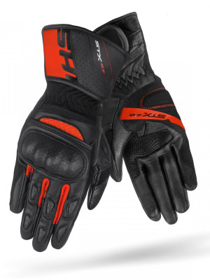 Rękawice motocyklowe Shima STX 2.0 czarno-czerwone + Gratisy