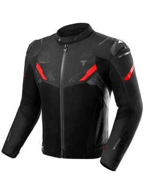 Kurtka motocyklowa tekstylna Shima STX Air G2 czarno-czerwona + Gratisy