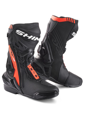 Buty motocyklowe Shima VRX-3 czarno-czerwone + Gratisy