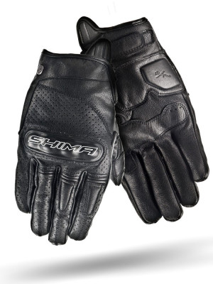 Rękawice motocyklowe Shima Caliber czarne + Gratisy