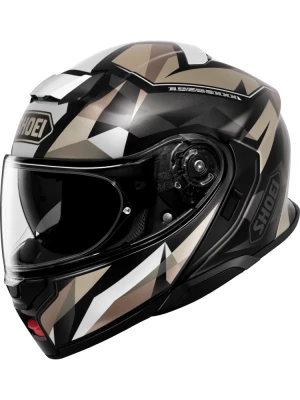 Kask szczękowy Shoei Neotec 3 Fragments TC-10 brązowo-szary + Gratisy