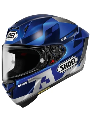 Kask integralny Shoei X-SPR PRO A.Marquez73 V3 TC-2 niebiesko-szary + Gratisy