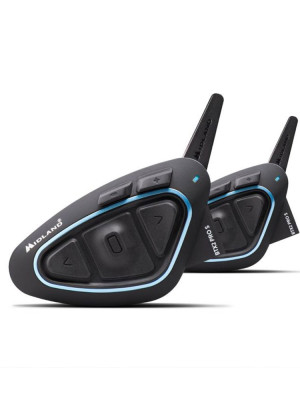 Interkom motocyklowy Midland BTX2 PRO S LR TWIN Hi-Fi [podwójny]