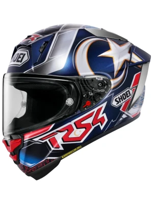 Kask integralny Shoei X-SPR PRO Toprak TC-2 niebiesko-czerwono-szary + Gratisy