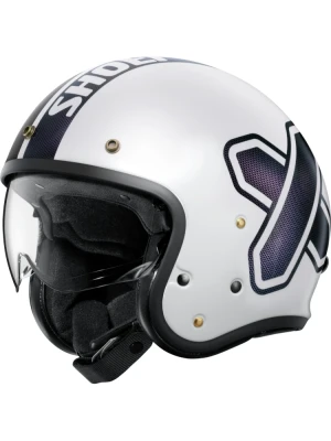 Kask otwarty Shoei J.O2 Cross Logo2 TC-6 + Gratisy