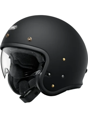 Kask otwarty Shoei J.O2 czarny matowy + Gratisy
