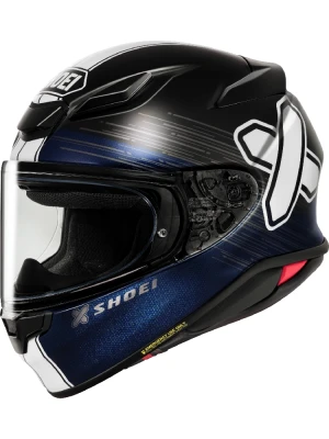 Kask integralny Shoei NXR2 Ideograph TC-5 czarno-biało-niebieski + Gratisy