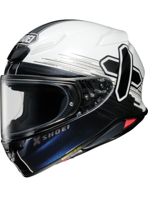 Kask integralny Shoei NXR2 Ideograph TC-6 czarno-niebiesko-biały + Gratisy