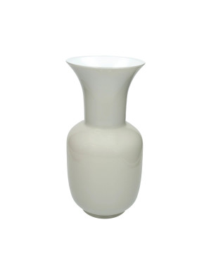 Brandani VASO ARGO BICOLOR GRIGIO/BIANCO VETRO 37H
