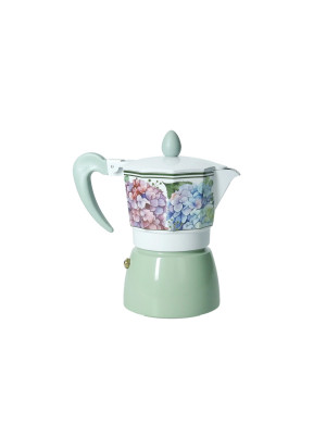 Brandani CAFFETTIERA FLORA 3 TAZZE ALLUMINIO