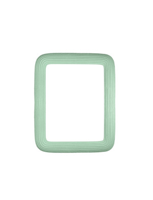 Brandani PORTAFOTO TEXTURE VERDE ACQUA INT.18X24 POLIRESINA