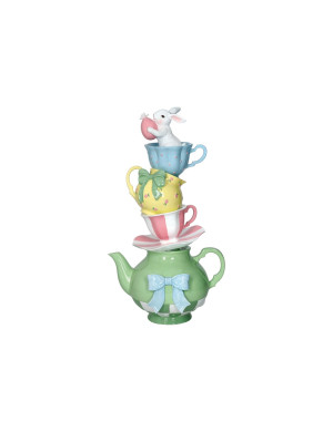 Brandani CONIGLIUCCIO TEA TIME POLIRESINA