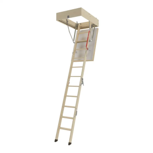 FAKRO 
Escalera escamoteable de madera LTK Energy de 4 tramos