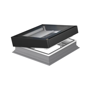 Fenêtre pour toits plats DEZ-A P2 avec store extérieur AMZ-Z Z-Wave 80x80