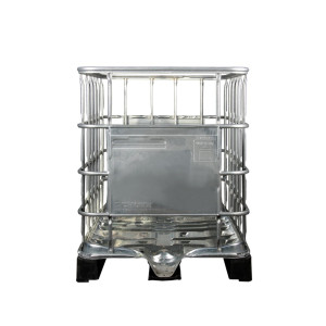 Gitterbox 640l auf Kunststoffpalette