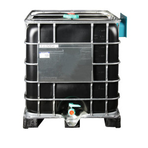 Regenretter 1.000l mit schwarzer Blase auf Kunststoffpalette, inkl....