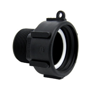 IBC Adapter S60x6 auf 1 1/2" BSP Gewinde