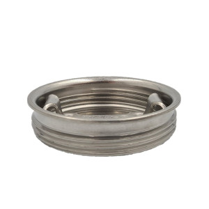 2" Stahl-Spund aus Edelstahl