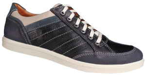 Jomos Herrenschuhe | Größe 44 | blau | Leder kombiniert