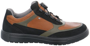 Jomos Herrenschuhe | Größe 42 | schwarz | Leder kombiniert