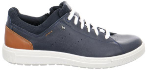 Jomos Herrenschuhe | Größe 48 | blau | Leder Textil kombiniert