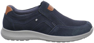 Jomos Herrenschuhe | Größe 41 | blau | Leder Textil kombiniert