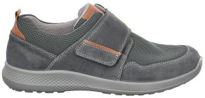 Jomos Herrenschuhe | Größe 48 | grau | Leder Textil kombiniert