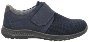 Jomos Herrenschuhe | Größe 42 | blau | Leder Textil kombiniert