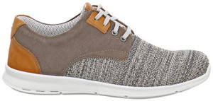 Jomos Herrenschuhe | Größe 42 | grau | Leder Textil kombiniert