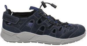 Jomos Herrenschuhe | Größe 44 | blau | Leder Textil kombiniert