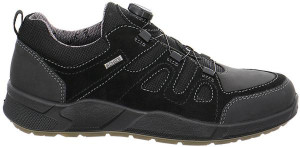 Jomos Herrenschuhe | Größe 48 | schwarz | Leder Textil kombiniert