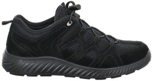 Jomos Herrenschuhe | Größe 47 | schwarz | Leder Textil kombiniert