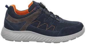 Jomos Herrenschuhe | Größe 43 | blau | Leder Textil kombiniert