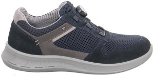 Jomos Herrenschuhe | Größe 40 | blau | Leder Textil kombiniert