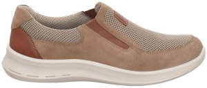 Jomos Herrenschuhe | Größe 42 | beige /hell /hell | Leder Textil kombiniert
