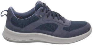 Jomos Herrenschuhe | Größe 42 | blau | Leder Textil kombiniert