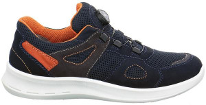 Jomos Herrenschuhe | Größe 43 | blau | Leder Textil kombiniert