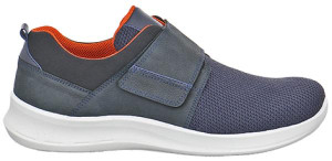Jomos Herrenschuhe | Größe 49 | blau | Leder Textil kombiniert