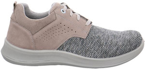 Jomos Herrenschuhe | Größe 42 | grau | Leder Textil kombiniert