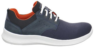 Jomos Herrenschuhe | Größe 47 | blau | Leder Textil kombiniert